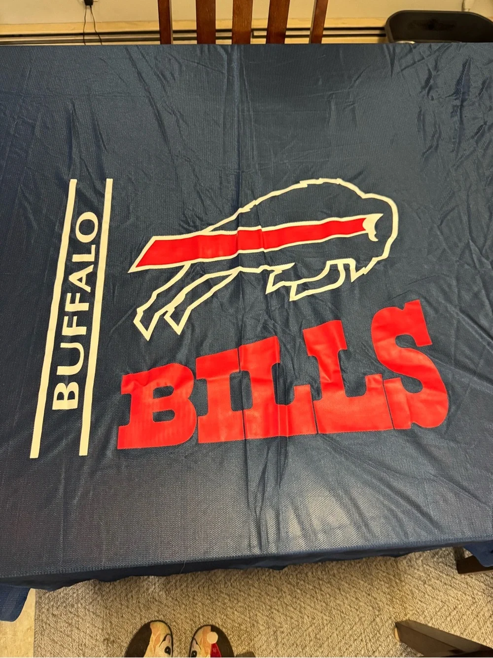 Buffalo Navy Blue Team Shower Curtain